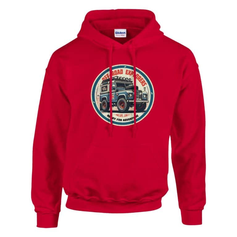 Sweat à Capuche Land Rover Dedender