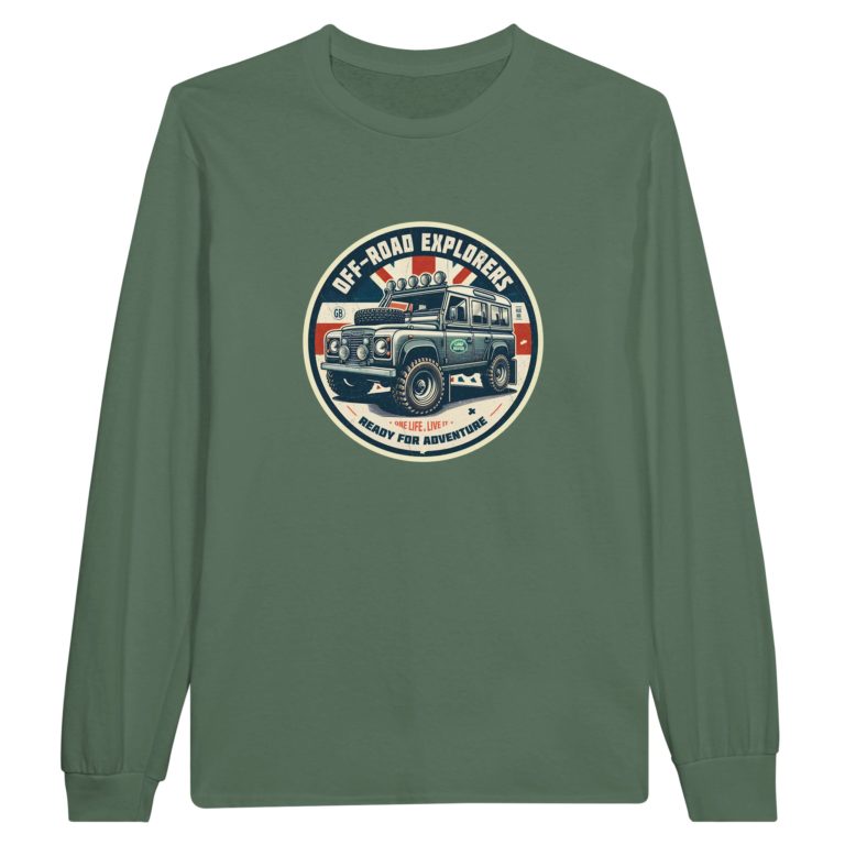T-shirt Manche Longues Land Rover Defender 110