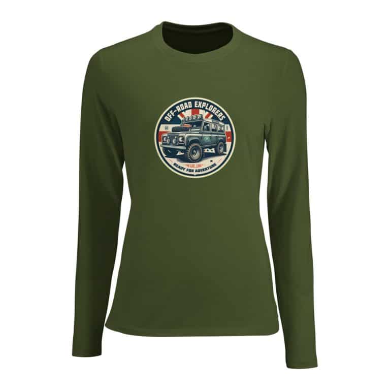 T-shirt Manche Longues Land Rover Defender 110
