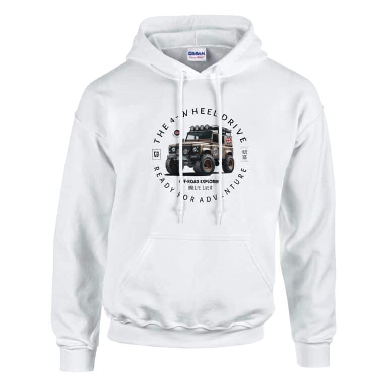 Sweat à Capuche femme Land Rover Defender 110