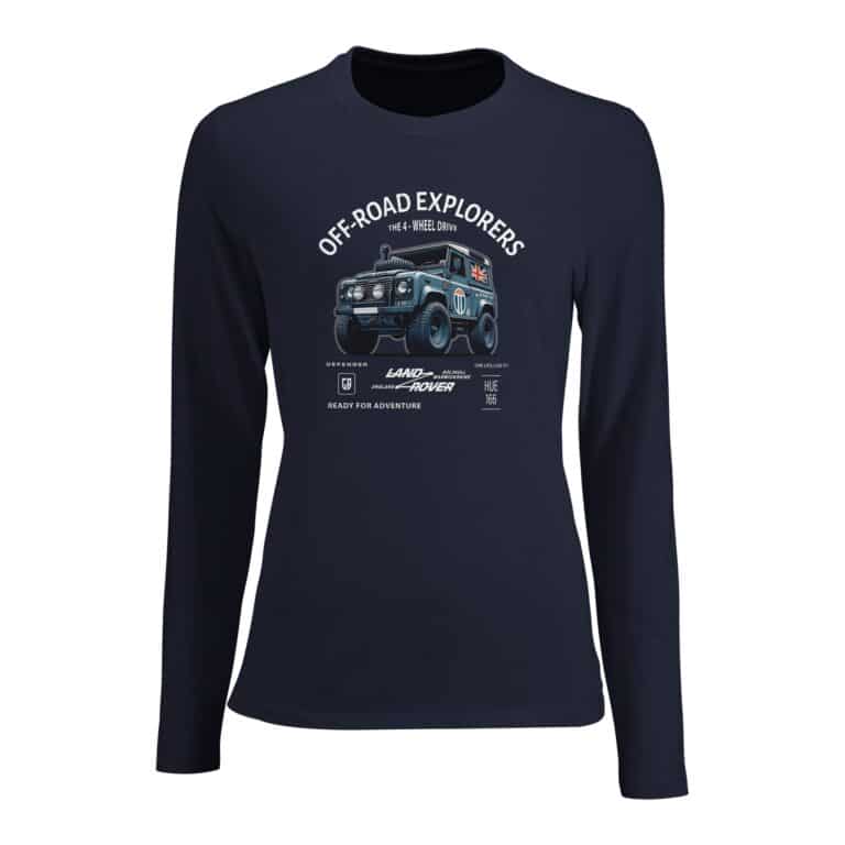 T-shirt manges longues femme Land Rover Series