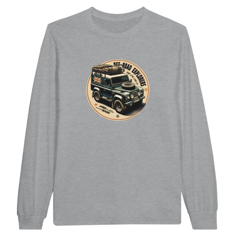 T-shirt homme Land Rover manches longues