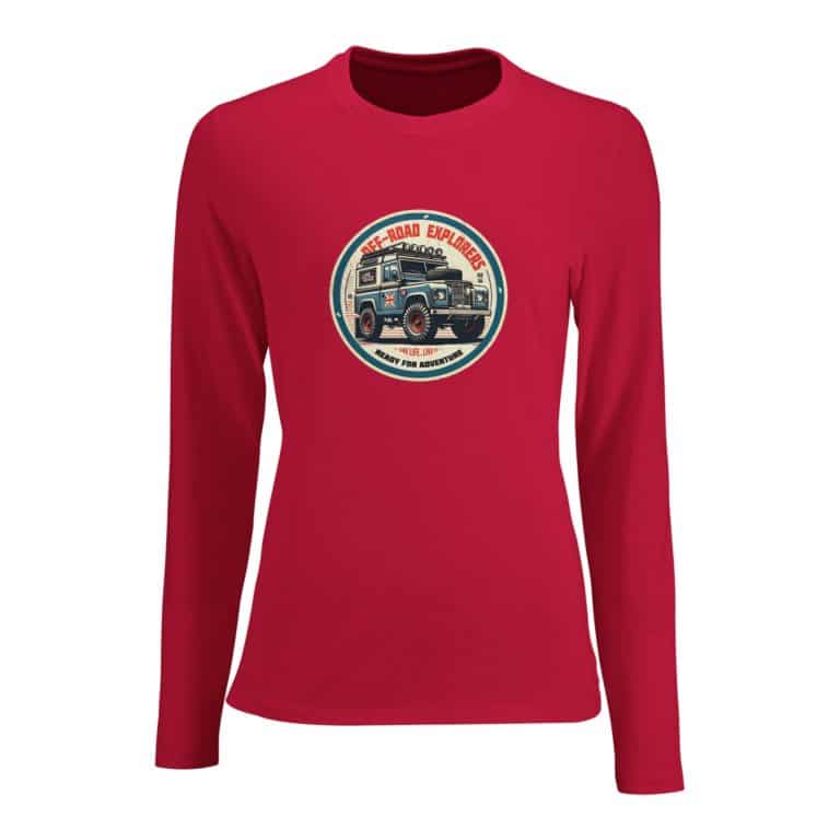 T-shirt Manche Longues Land Rover Defender