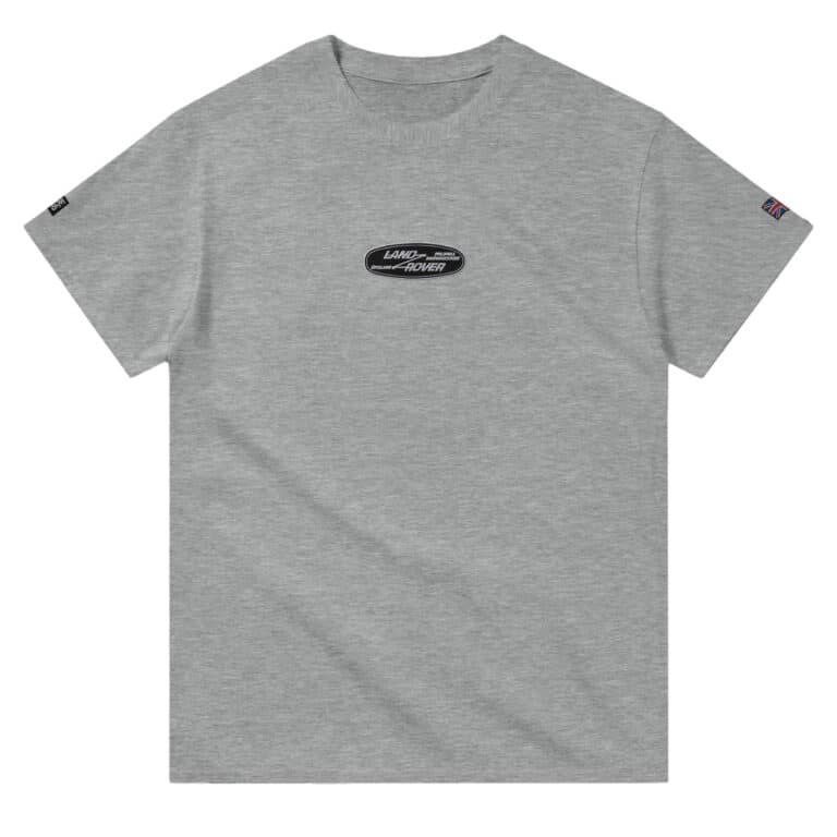 T-shirt Badge Land Rover Classic Brodé