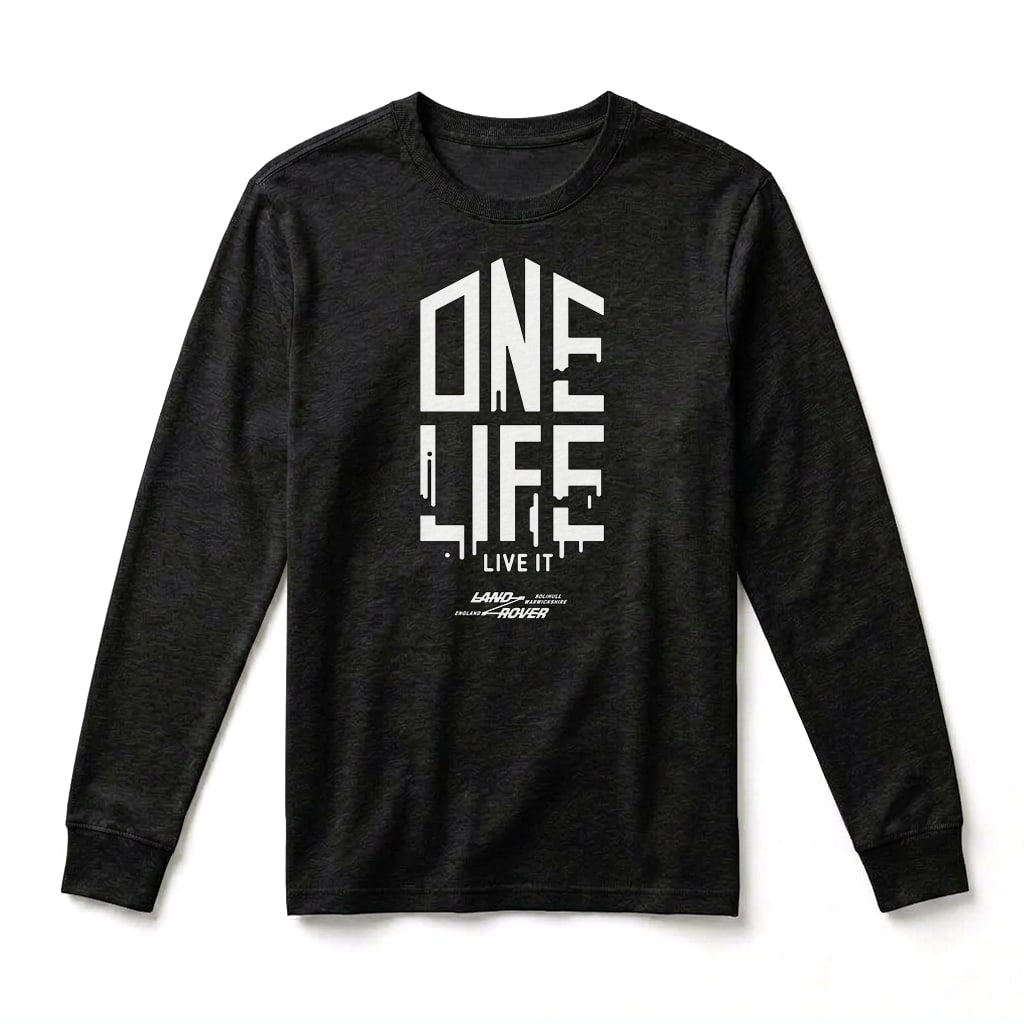 T-shirt Manches Longues One Life, Live it ! - Black T-shirt Manches Longues One Life, Live it ! - Black