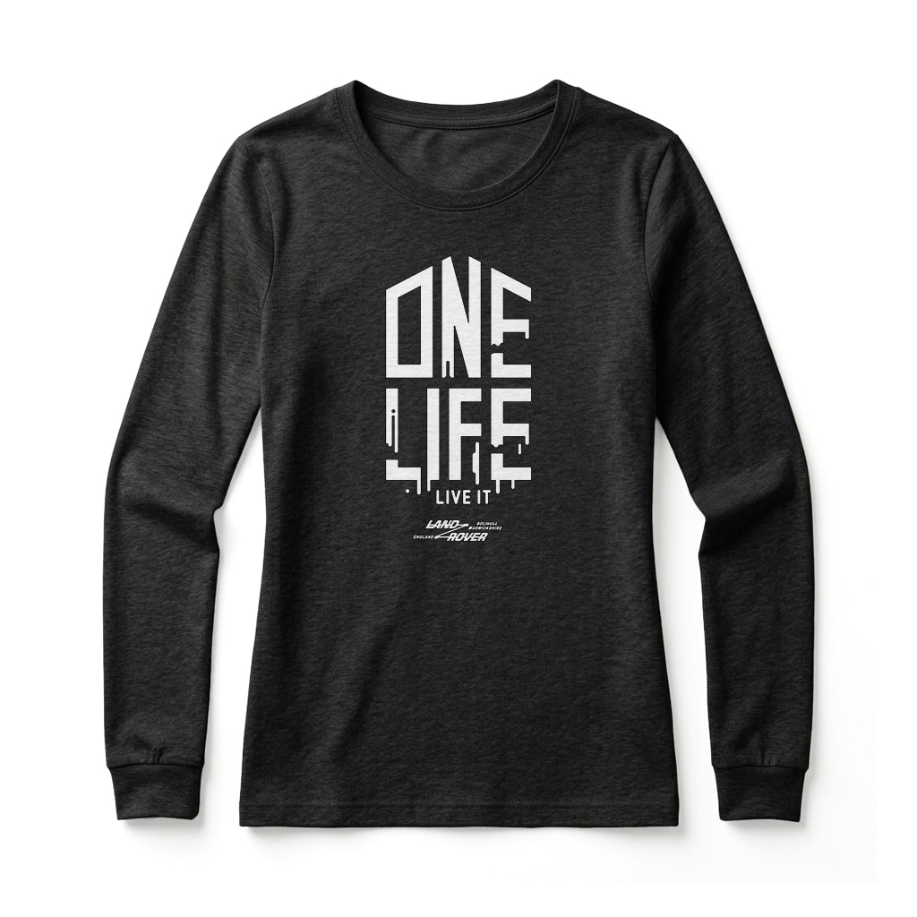 T-shirt Manches Longues One Life, Live it ! - Black T-shirt Manches Longues One Life, Live it ! - Black