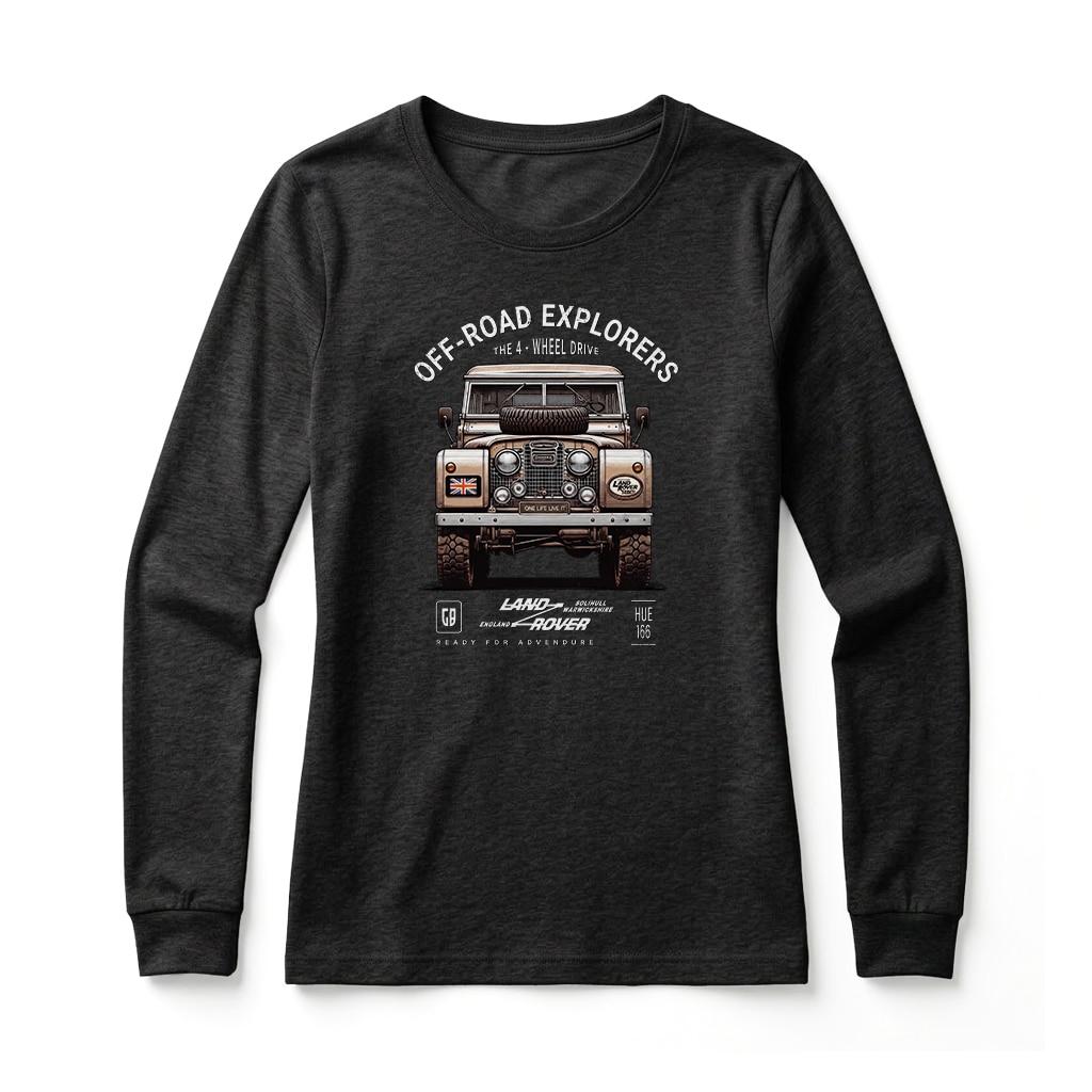 Land Rover Series Long Sleeve T-Shirt - Black Land Rover Series Long Sleeve T-Shirt - Black