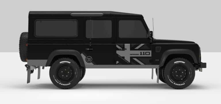 Defender Black -- Dark Grey-Ligth Grey