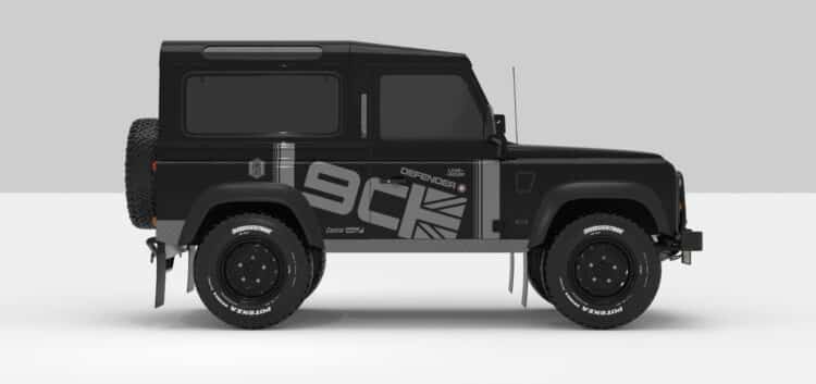 Stickers Décoration Land Rover Defender