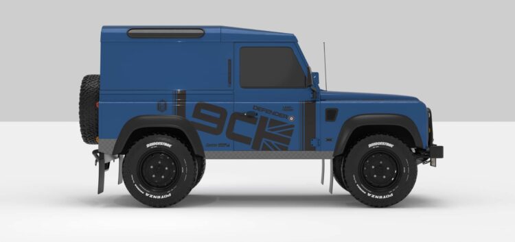 Stickers Décoration Land Rover Defender