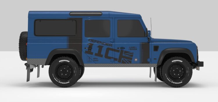 Stickers Décoration Land Rover Defender