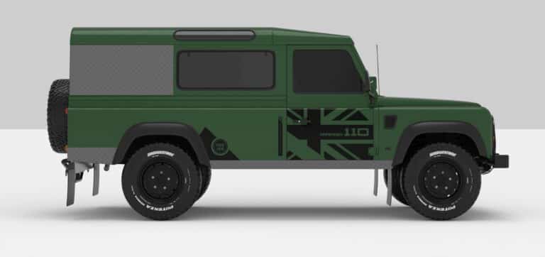 Defender Green -- Black