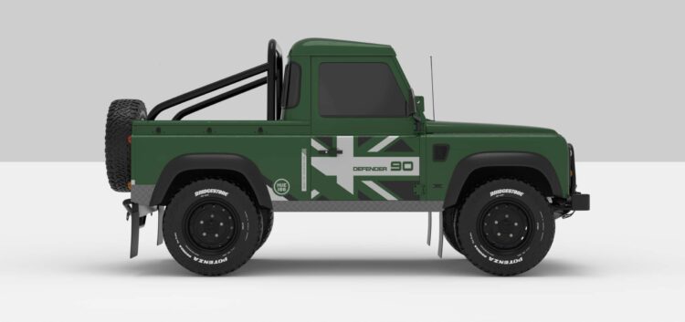 Defender Green -- Dark Grey / Super Ligth Grey