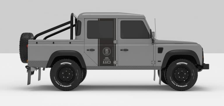 Defender Grey -- Sticker Dark Grey