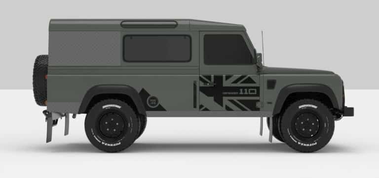 Defender Keniswick Green -- Black