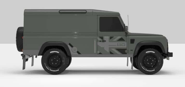 Defender Keniswick Green -- Dark Grey / Ligth Grey
