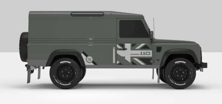 Defender Keniswick Green -- Dark Grey / Super Ligth Grey