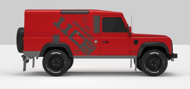 Stickers Décoration Land Rover Defender