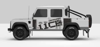 Stickers Décoration Land Rover Defender