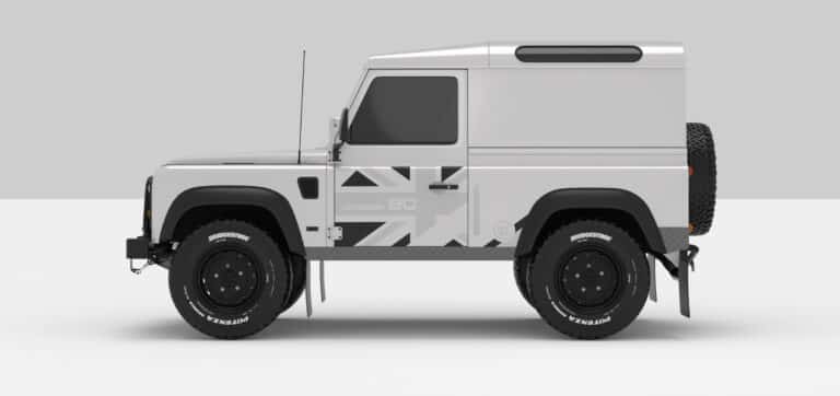 Defender White -- Dark Grey / Super Ligth Grey -- Face B
