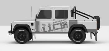 Stickers Décoration Land Rover Defender
