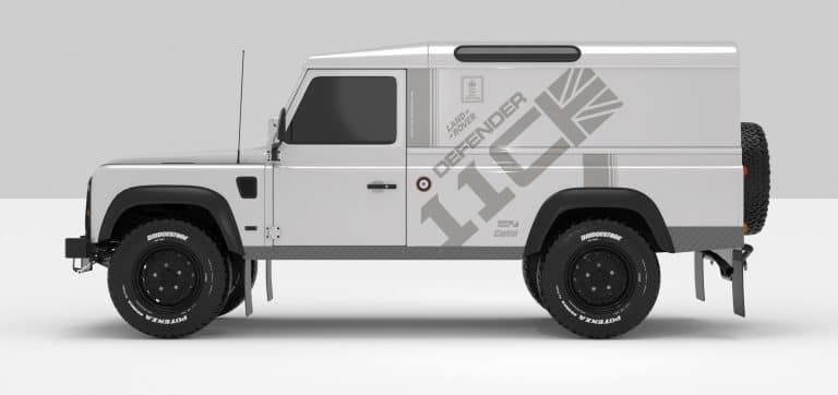 Decorative stickers for Land Rover Defender