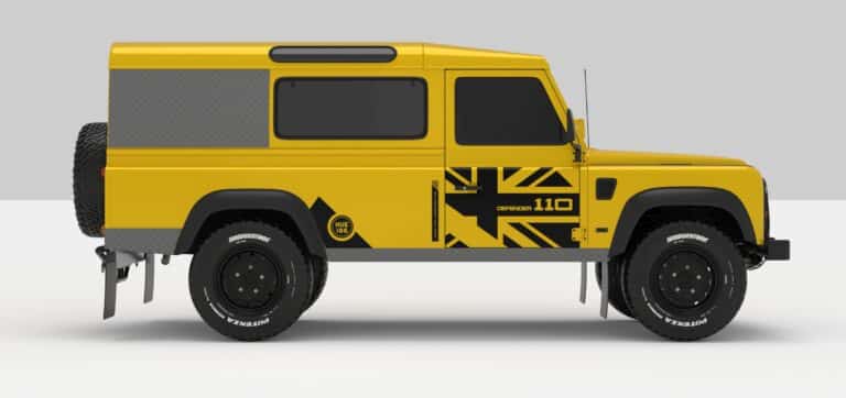 Defender Yellow -- Black