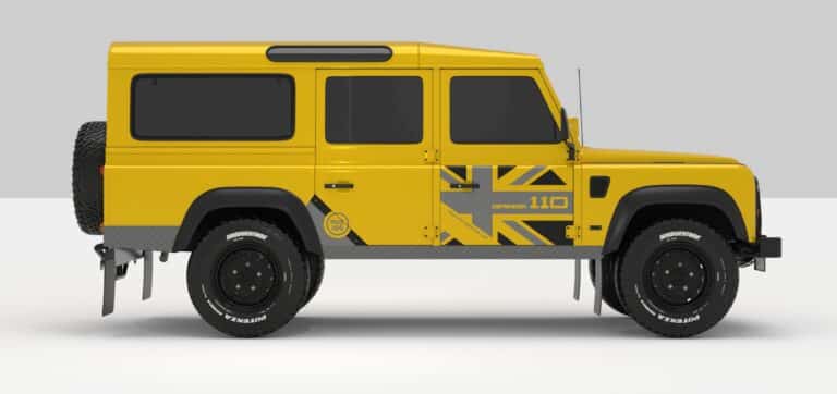 Defender Yellow -- Dark Grey-Ligth Grey
