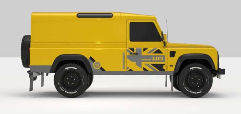 Defender Yellow -- Dark Grey / Ligth Grey