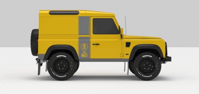 Stickers Décoration Land Rover Defender