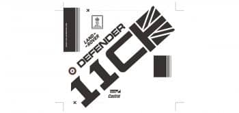 Stickers Décoration Land Rover Defender