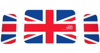 Sticker Union Jack Land Rover defender