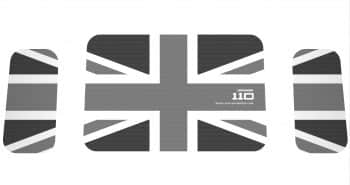 Sticker Union Jack Land Rover defender