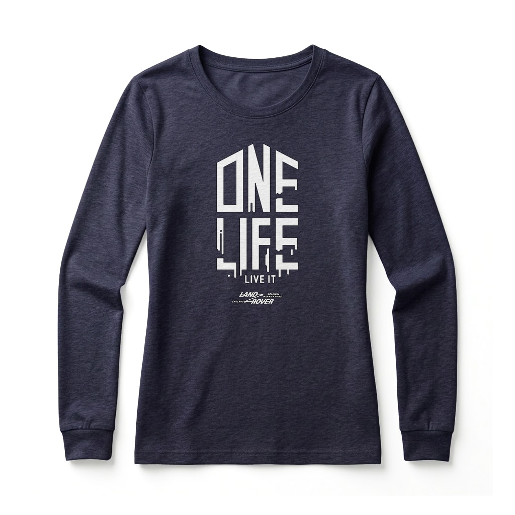 T-shirt Manches Longues One Life, Live it ! - Navy T-shirt Manches Longues One Life, Live it ! - Navy