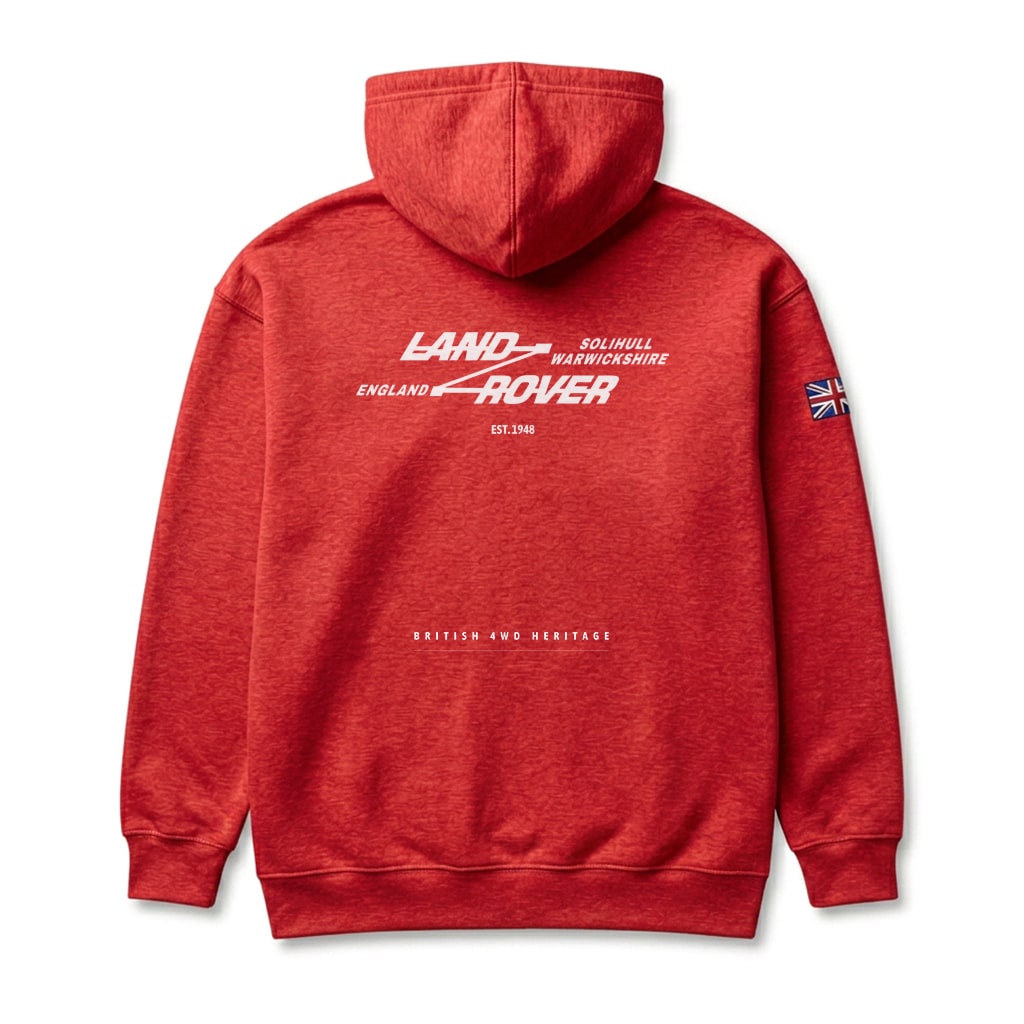 Veste à capuche Land Rover - Red Veste à capuche Land Rover - Red