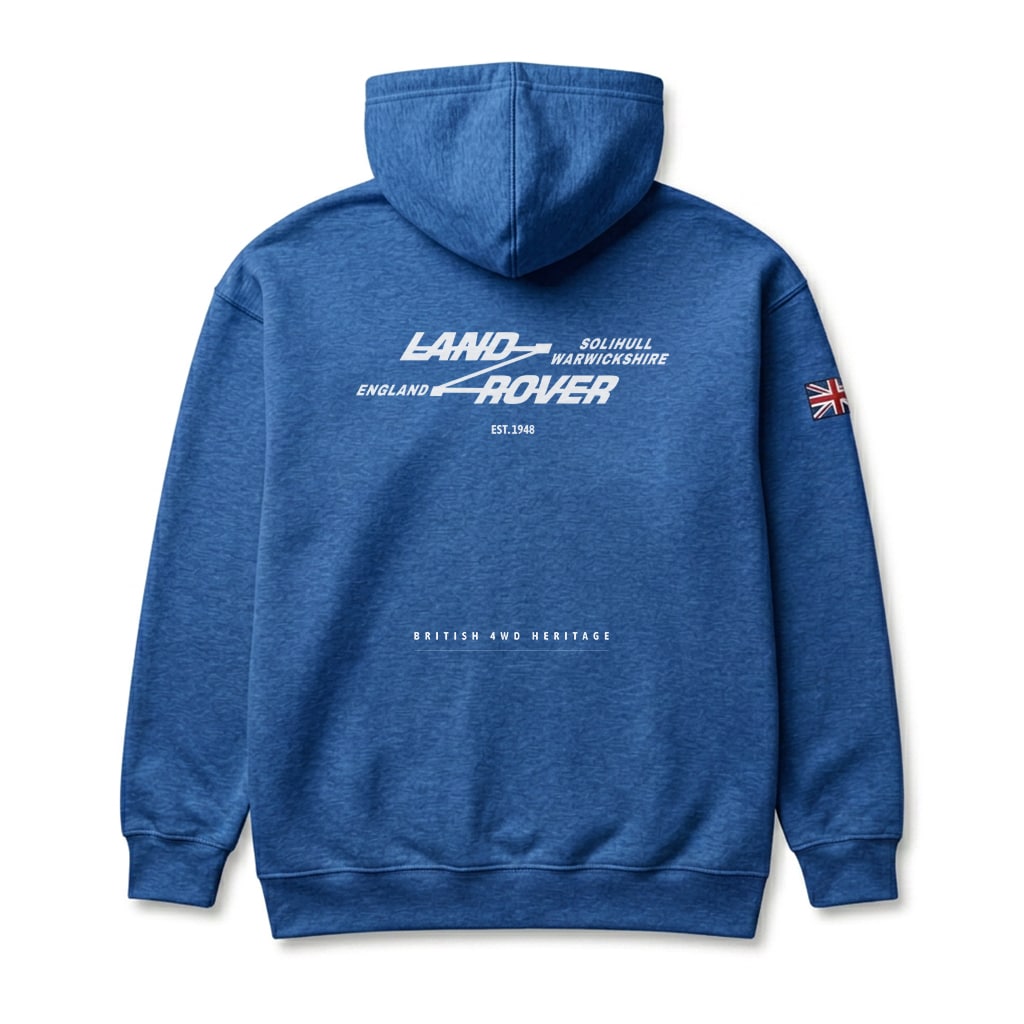 Veste à capuche Land Rover - Royal Veste à capuche Land Rover - Royal