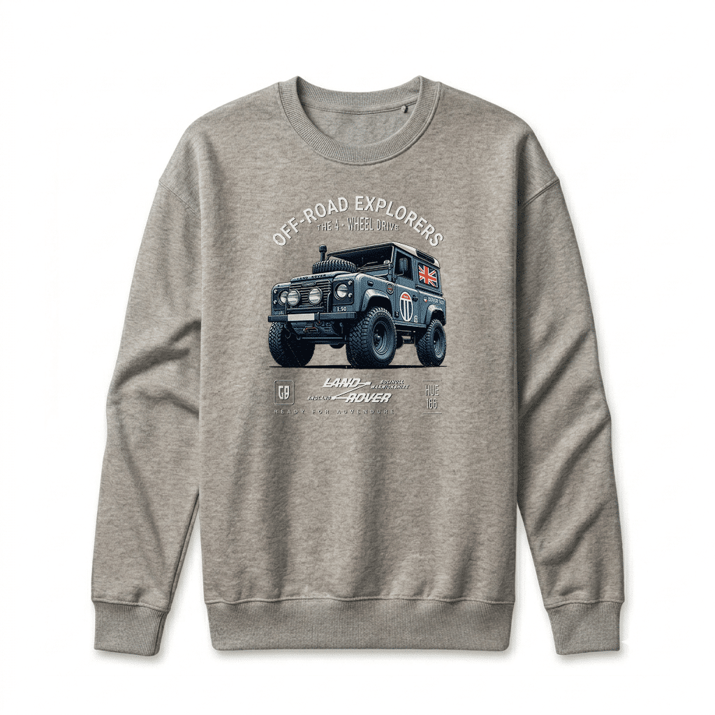 Land Rover Sweatshirt – Carbon Grey Land Rover Sweatshirt – Carbon Grey