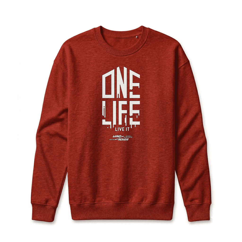 Sweatshirt Land Rover - Cardinal Sweatshirt Land Rover - Cardinal