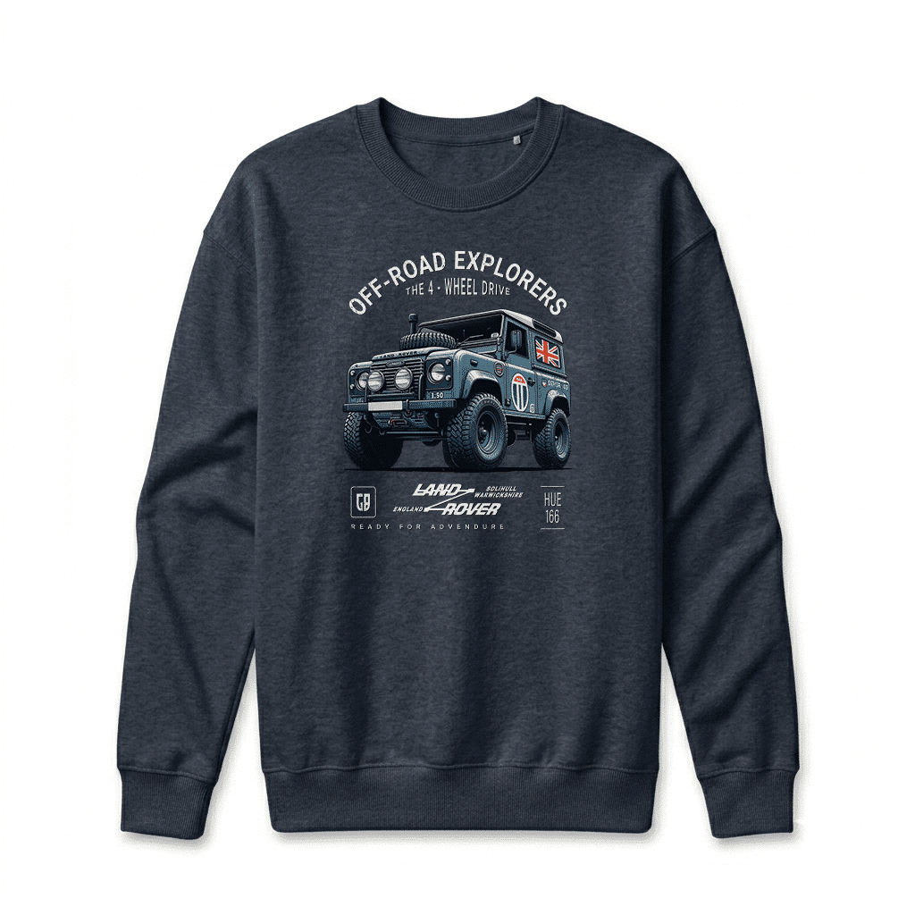 Land Rover Sweatshirt – Navy Blazer Land Rover Sweatshirt – Navy Blazer