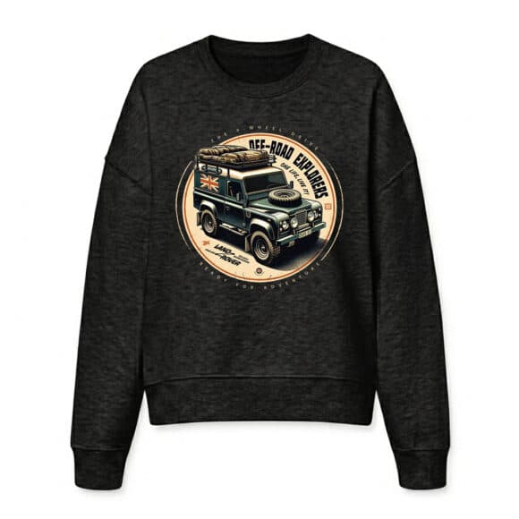 Sweatshirt Land Rover - Black