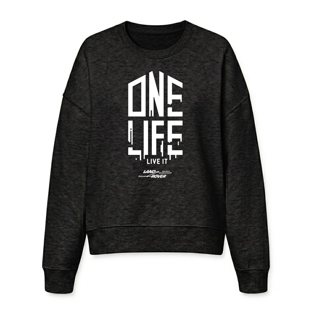 Sweatshirt Land Rover - Black Sweatshirt Land Rover - Black