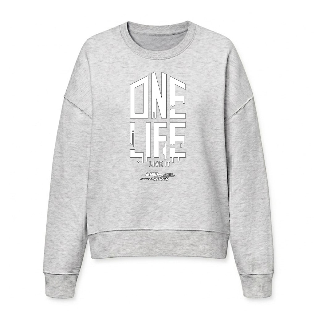 Sweatshirt Land Rover - Cool Heather Grey Sweatshirt Land Rover - Cool Heather Grey