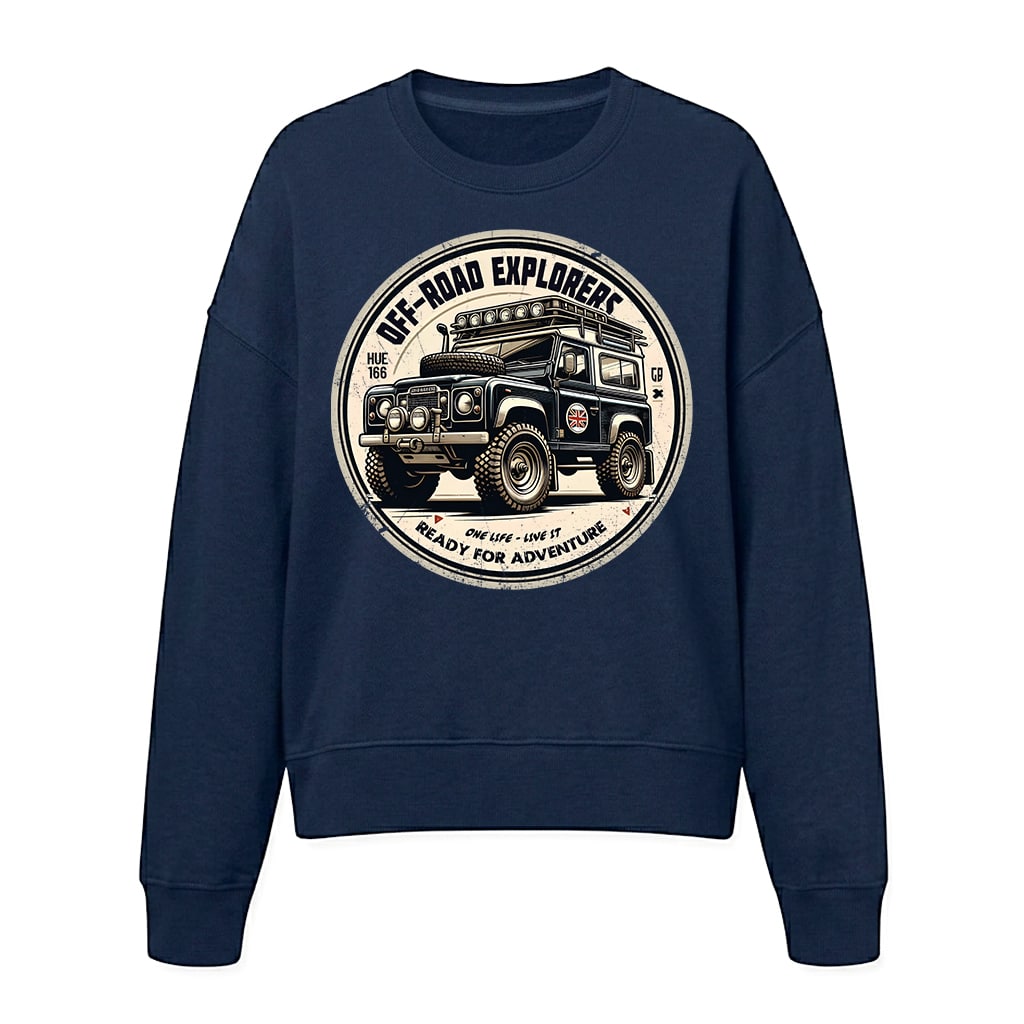 Land Rover Series Sweatshirt - French Navy Land Rover Series Sweatshirt - French Navy