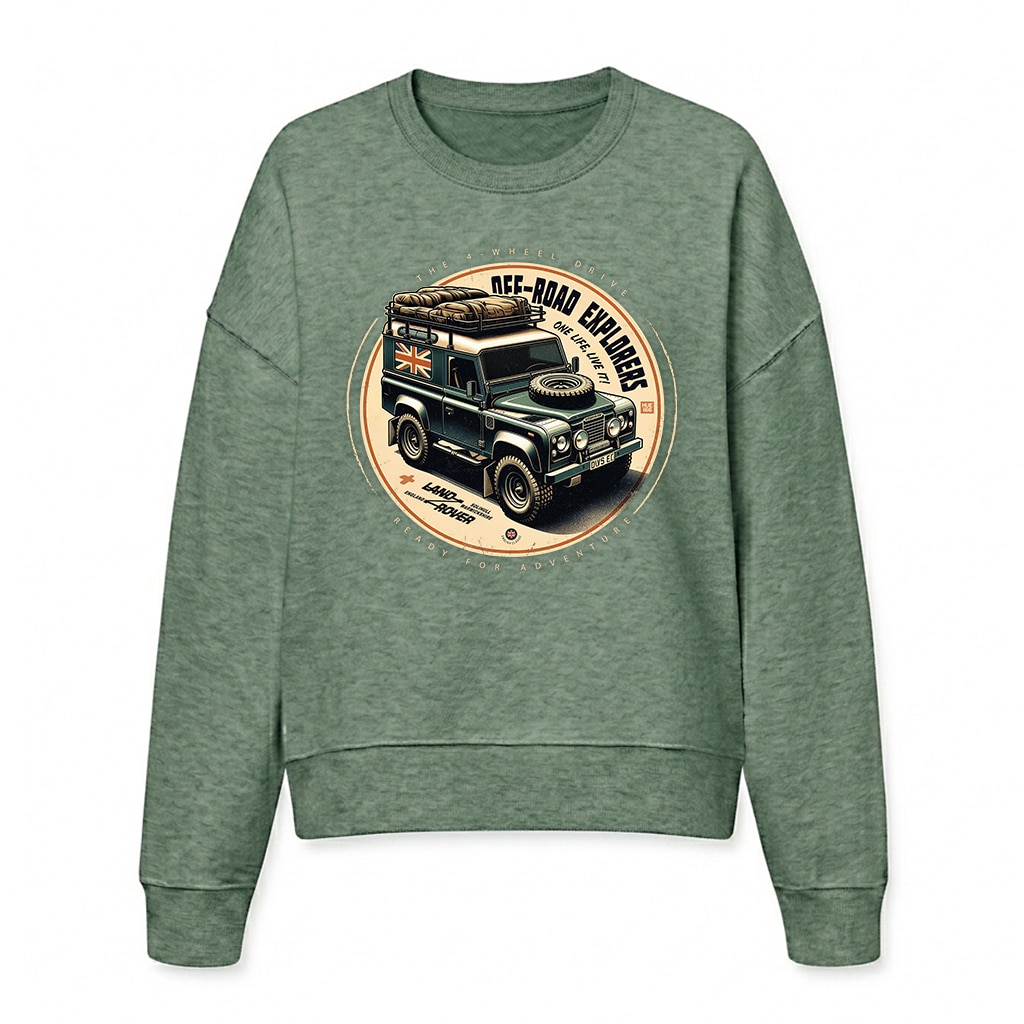 Sweatshirt Land Rover - Green-Bay Sweatshirt Land Rover - Green-Bay