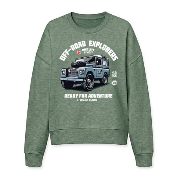 Sweatshirt Land Rover Series - Green Bay