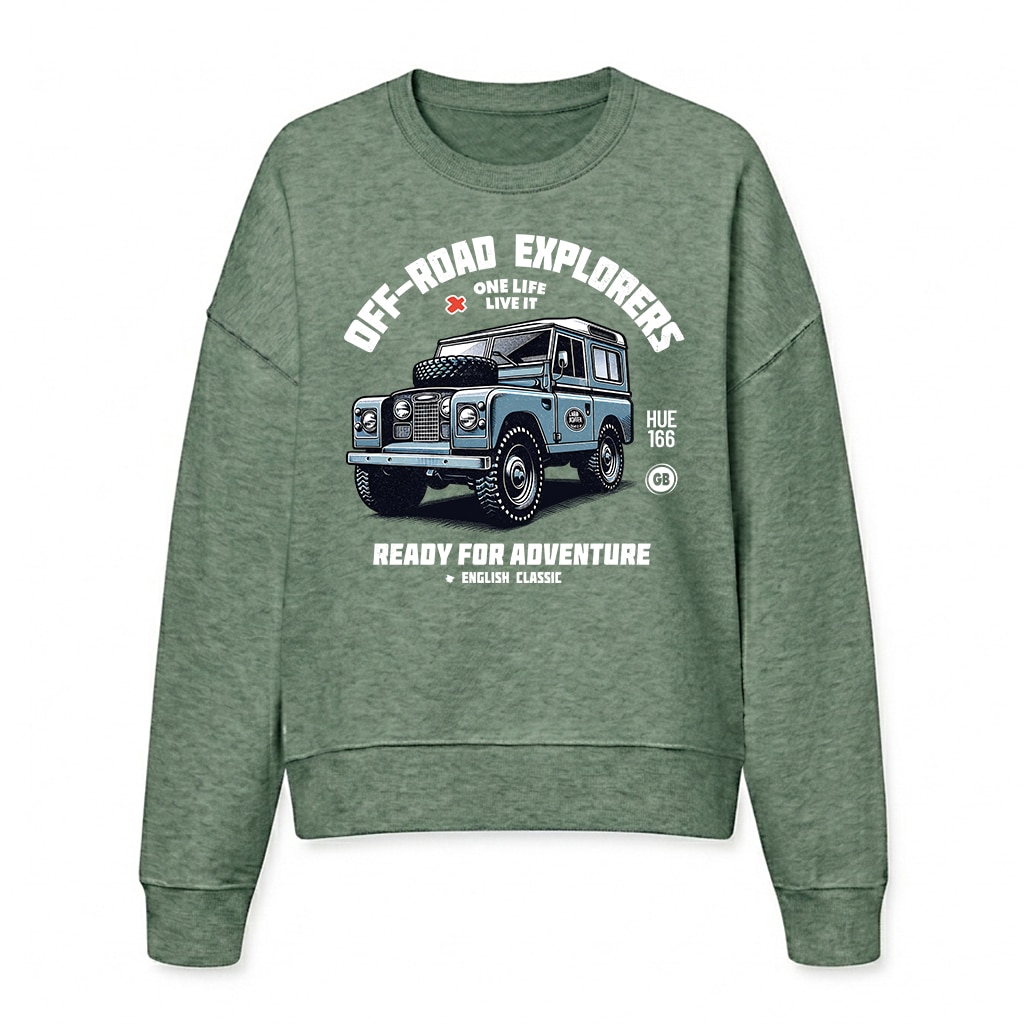 Sweatshirt Land Rover Series - Green Bay Sweatshirt Land Rover Series - Green Bay