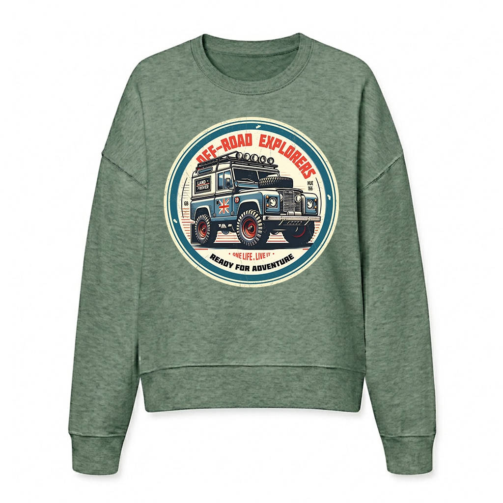 Sweatshirt Land Rover Series - Green Bay Sweatshirt Land Rover Series - Green Bay