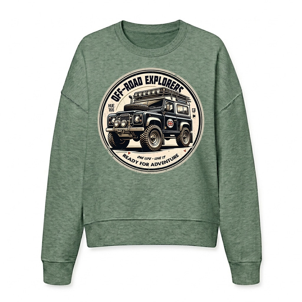 Land Rover Series Sweatshirt - Green Bay Land Rover Series Sweatshirt - Green Bay