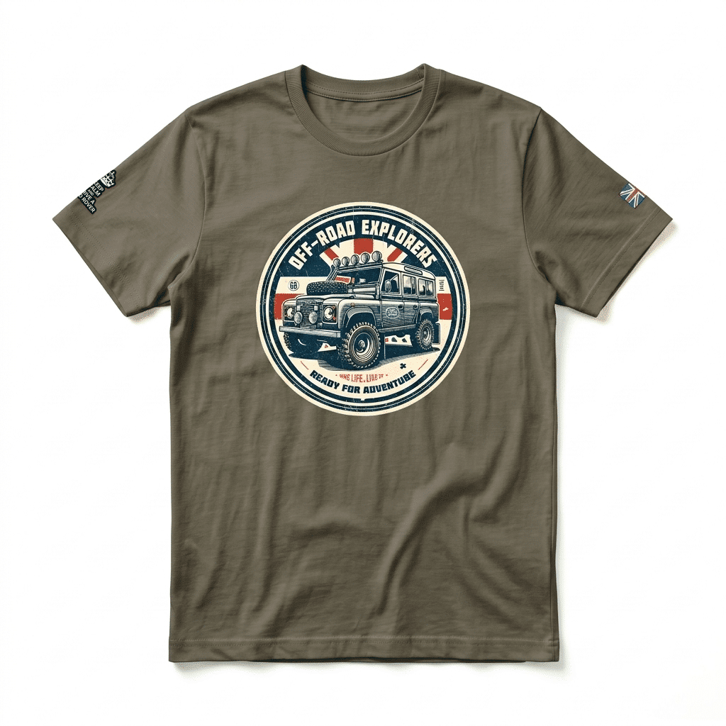 Men’s Defender 110 T-shirt - Army Men’s Defender 110 T-shirt - Army
