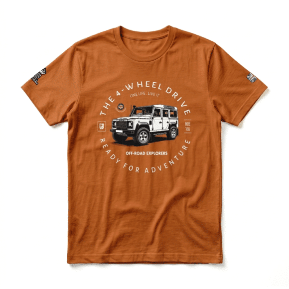 T-shirt Land Rover Defender 110 - Autumn